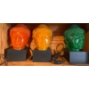 Image 1 : Set of 3 Colorful Oriental Light Up Lamps -14T Each  