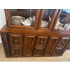 Image 4 : Solid Wood China Cabinet with Glass Display and Cupboards