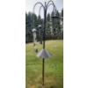 Image 1 : Pole w/ Hooks to Hang Bird Feeders 92 T (Bird Feeders Included)