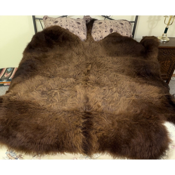 Buffalo Skin Rug 78L