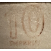 Image 3 : 10 Imperial Gallon Stoneware Crock By Medalta Potteries in Medicine Hat, Alta