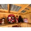 Image 2 : Collection Of Christmas Cook Books And A number Of Plush Christmas Decor Along With A Christmas Wrea
