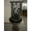 Image 2 : Large (Heavy) Decorative Fountain with Boy and Girl 55H x 23Wx25D