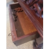 Image 2 : Vintage Cherry Wood Magazine Stand (Broken On Front, Pieces Incl) - 23W, 17D, 27T