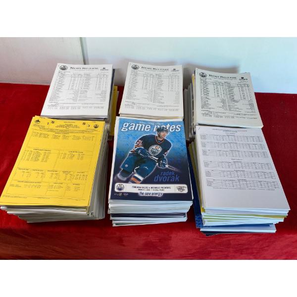 Oilers Games Statistics Collection