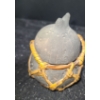 Image 2 : Small Decorative Collectibles: Jar w/ Lid 4 T , Jar 2.5 T, Incense Holder 5 W, 3 D, 2 T, Clay Whorls