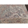 Image 13 : Ornate Oversized Loveseat With Feather Pillows and Cream-Rust Fabric