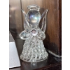 Image 3 : Glass Angel Figurines with LED Light Base