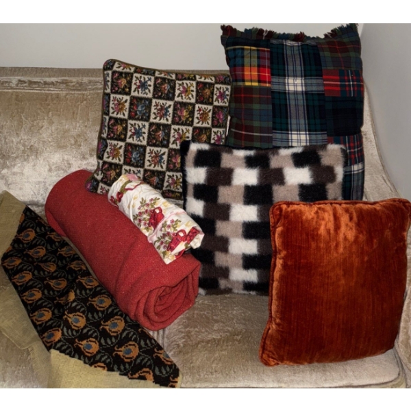 Assorted Cushions & Decorative Pillows