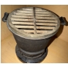 Image 2 : Iron Hibachi Grill 8T - Cast Iron Table Top Grill - Charcoal