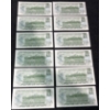 Image 4 : Canadian $1 Bills Consecutive Serial Numbers