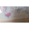 Image 3 : Framed Print of Watercolor Country House 33 X 25, Signature Photographed/ Illegible