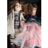 Image 3 : Assorted Porcelain Dolls: Tallest- Centre Doll w/ Brown Hair 20 T