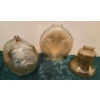 Image 1 : Liberty Bell Coin Bank, Bicentennial Coin Bank, & Marigold Carnival Glass Piggy Bank