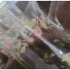 Image 3 : Set Of Pretty Floral Water Glasses w/ Matchin Floral Jug