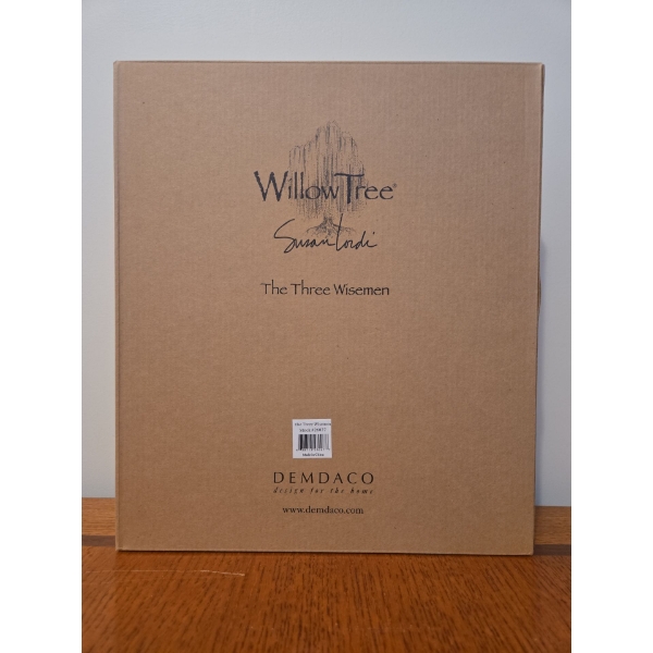 Willow Tree 'The Three Wisemen' Wooden Figurines New in Box 