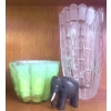 Image 3 : Art Glass, Ceramic, and Decorative Items Collection Featuring Teissedre Tile
