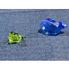 Image 1 : Swarovski Crystal Frog and Whale