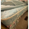 Image 2 : Vintage Double Bed Bundle HeadBoard Frame Matt/BS & Linens
