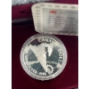 Image 2 : 1986 Canadian 100th Anniversary of the Transcontinental Railway Silver Dollar 23.3g 50% Silver	