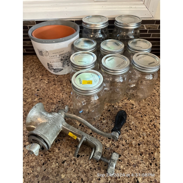Canning Collection w/ Meat Grinder