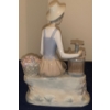 Image 3 : ZEPHIR/LLADRO Sitting Woman Porcelain Sculpture  - 10W, 10D, 12T 