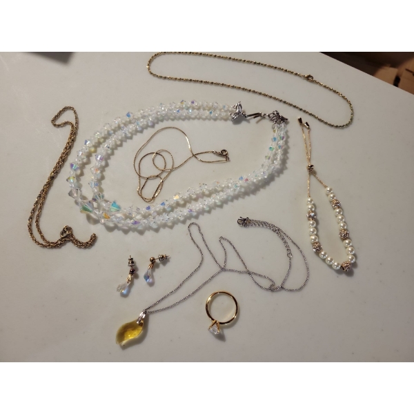 Fashion Jewelry Collection - Stunning Swarovski Necklace & Earrings w/ More