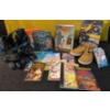 Image 1 : Hardy Boys and Various Books, Rollerblades, Shoes, and Kid Activities