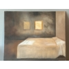 Image 1 : Lauri Ansell- Empty Bed - Oil On Canvass Board 16 x 20