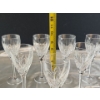 Image 5 : Set of 7 Waterford Crystal Merrill Wine Glasses
