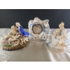 Image 1 : Porcelain Figurines and Clock