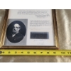 Image 8 : Robert E. Lee, Framed Photo and a Lock of His Hair, Certified by Christies- 1869