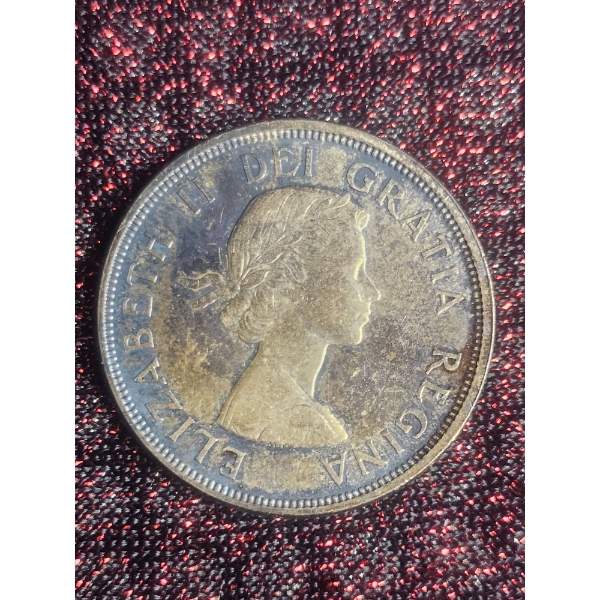 1964 Canada Charlottetown Silver Dollar