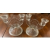 Image 3 : Variety Of Vintage Pressed Glass Serving ware- Deviled Egg Plate, Pitcher & Glasses