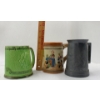 Image 1 : Set of 3 Mugs Including a Metal Mug