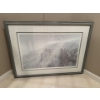 Image 1 : Robert Bateman "Arctic Cliff" White Wolves  44 x 33 8681/13,000