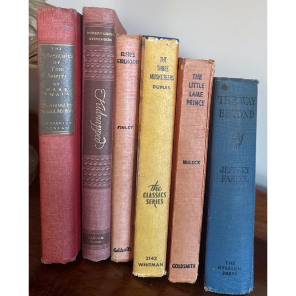 Collectible Old Reads- Three Musketeers, The Little Lame Prince, Tom Sawyer ++