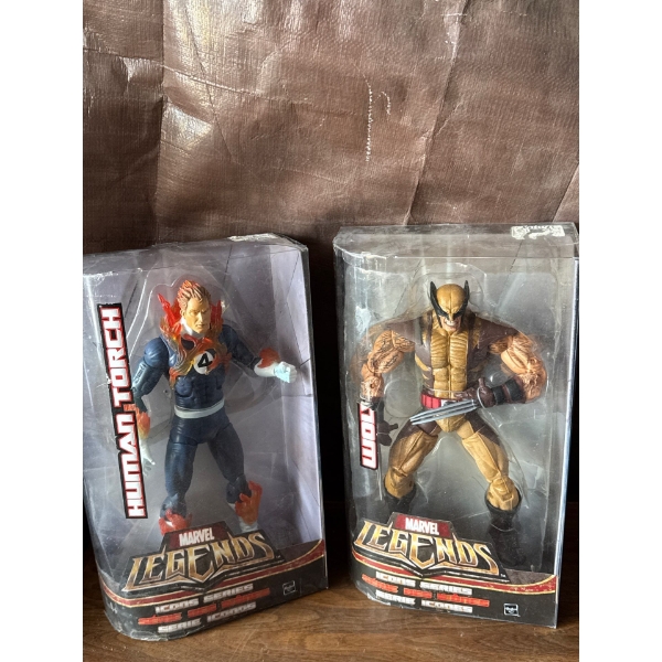 New MARVEL Legends - Wolverine & Human Torch 14T 