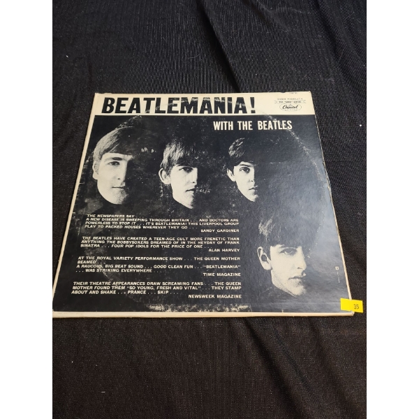 The Beatles "Beatlemania! With the Beatles" Record 