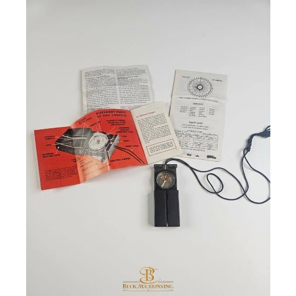 Sunto KB-14 Compass with Manual and Instructions