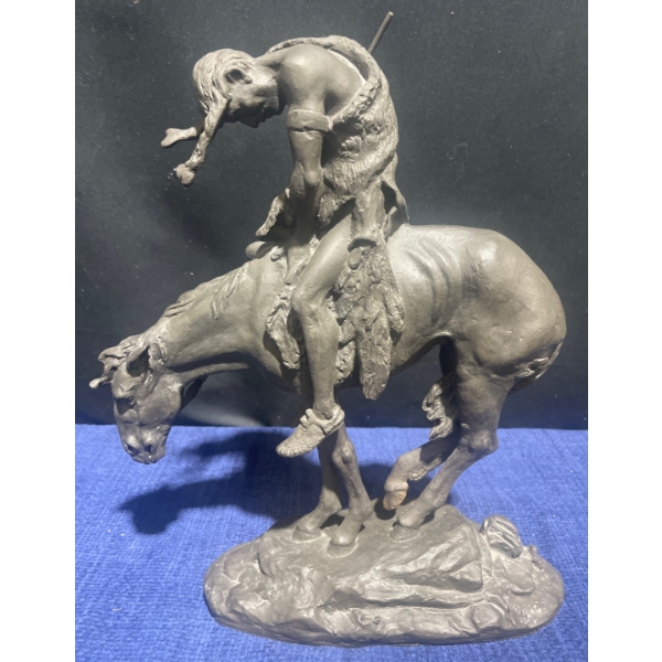 Bronze Cast Replica of "End of the Trail" by James Earle Fraser 13H