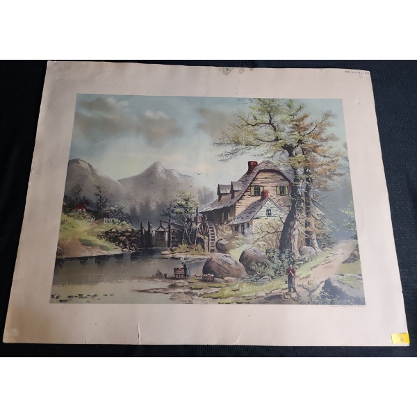 The Old Mill 376 Print 20 X 16, Not Framed 