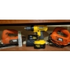 Image 1 : Power Tool Collection - Dewalt 14.4V Driver w/ 2 B+D Jig Saws w/ Blades