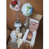 Oil Lamps 18 T, Painted Floral Globe, Mugs and More!