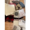 Image 1 : Luxury Linen Closet Overload !! Pillows Blankets Sheet Sets Table Runners Bed Skirts Rugs & More