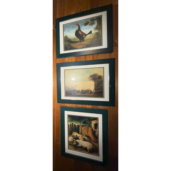 Vintage Cottage Art - Piggies Chicken & more 12L