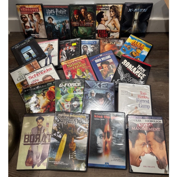 Movie Night Must Haves - Assorted DVD Collection 