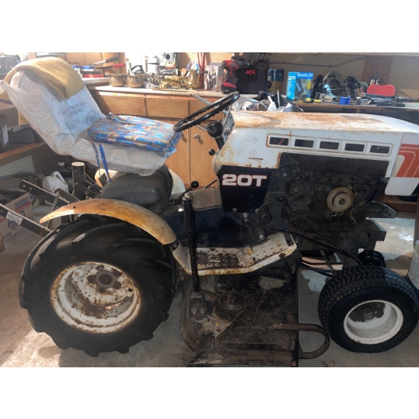 Vintage 20T Ride Em Lawn Tractor 