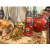 Image 2 : Home Decor Collection - Enamels Teapot, Small Brass Cat, Thailand Vases, BAB Art and More 