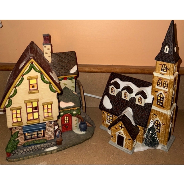 LED Christmas Village Accessories 14Tall